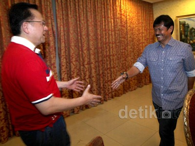 Ketua DPD Terima Pelatih Timnas U-19