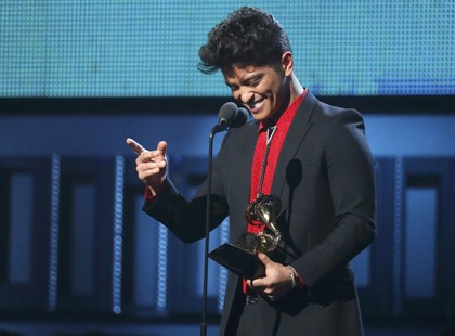 Raih Best Pop Vocal Album, Bruno Mars Sabet Piala Pertama di Grammy Awards 2014