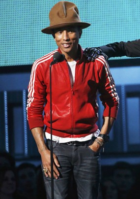  Pharrell Sukses Raih Producer Of The Year