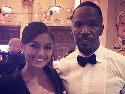 Agnes Monica Eksis di Pre-Grammy 2014