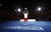 Wawrinka keluar sebagai juara Australia Terbuka. Reuters/Jason Reed.