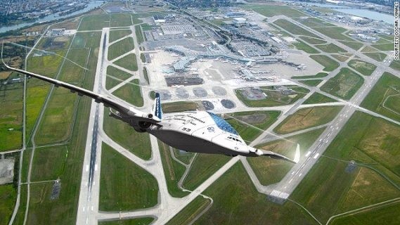 Penampakan Paus Angkasa Si Pesawat Masa Depan