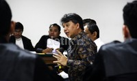     Widyawan Prawiratmaja, menjelaskan cara tander di SKK Migas. Lamhot Aritonang/detikFoto.     
