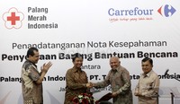     Carrefour akan menyediakan logistik di 15 titik gerai yang tersebar di seluruh Indonesia.     