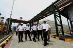 Dirut PLN Tinjau Pembangunan Terminal CNG