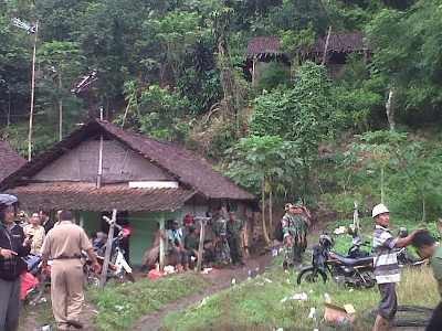 Belasan Rumah di Dusun Kopen Jombang Terancam Longsor Susulan