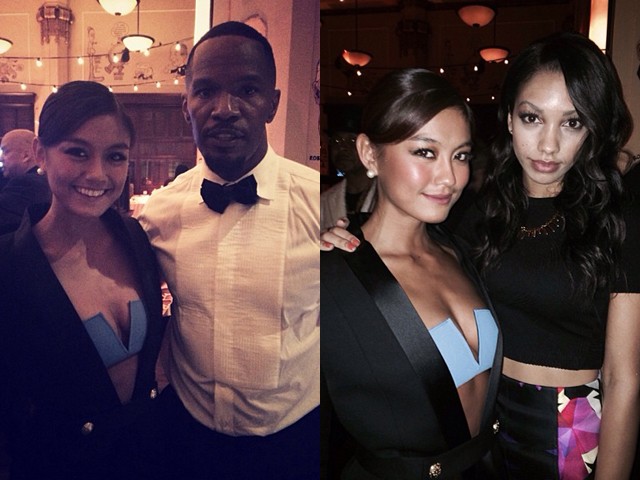 Gaya Seksi Agnes Monica di Pre-Grammy 2014, Love It or Leave It?