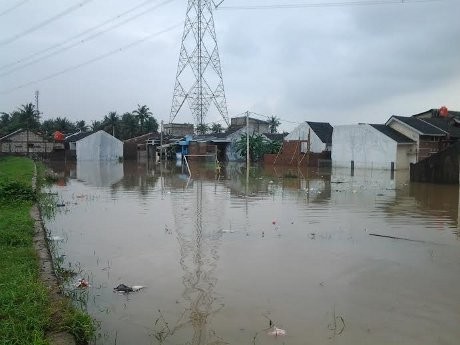  Perumahan Villa Setia Mekar Tambun Selatan Banjir Sampai 1 Meter