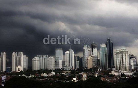 Jakarta Kembali Diguyur Hujan Pagi Ini