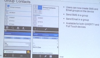 Ini dia fitur yang disediakan untuk menciptakan grup kontak di email maupun SMS.     