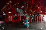 Vihara di Jakarta juga Kebanjiran