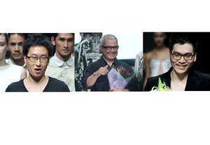 Busana 2 in 1 yang Unik dari Albert Yanuar di Final LPM 2014