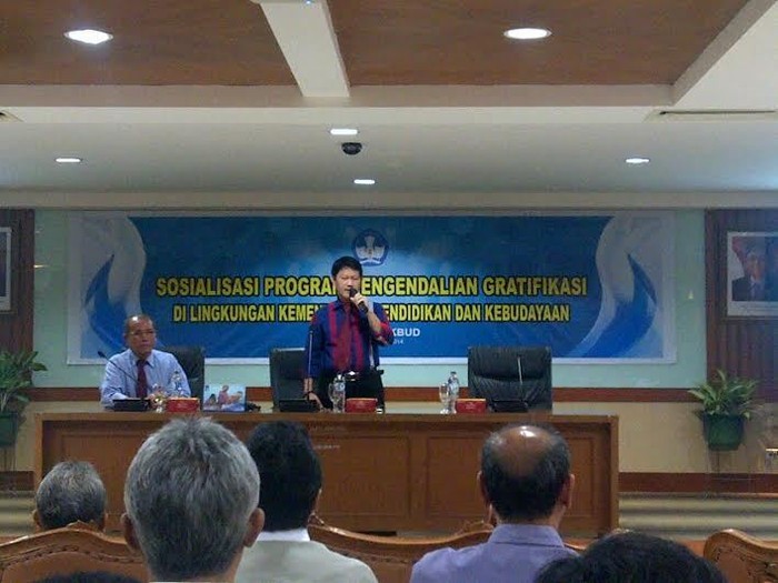 Irjen Soroti Tender di Kemendikbud: Stop Gratifikasi dan Suap