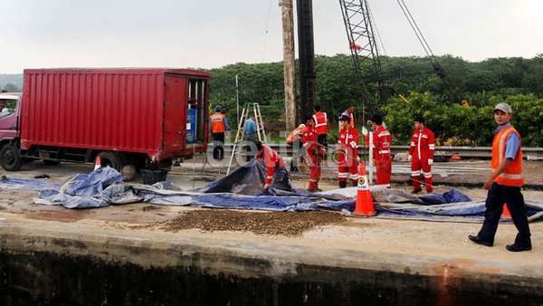 KM 72 Cipularang Ambles di Luar Perkiraan, Jasa Marga Lakukan Penelitian
