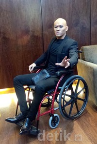 Deddy menceritakan, awalnya ia sempat pingsan di tempat gym. Desi/detikHOT.