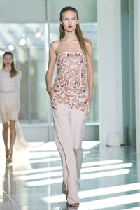 Antonio Berardi. Spring/Summer 2014. london Fashion Week ss 2014. [Photo by Ben A. Pruchnie/Getty Images]