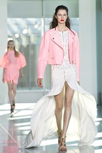 Antonio Berardi. Spring/Summer 2014. london Fashion Week ss 2014. [Photo by Ben A. Pruchnie/Getty Images]