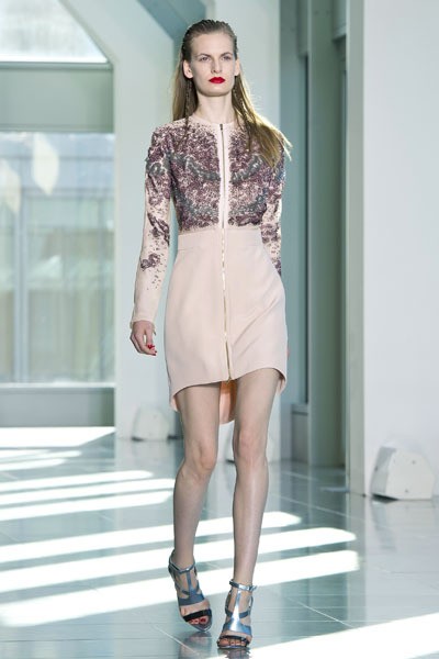 Antonio Berardi. Spring/Summer 2014. london Fashion Week ss 2014. [Photo by Ben A. Pruchnie/Getty Images]