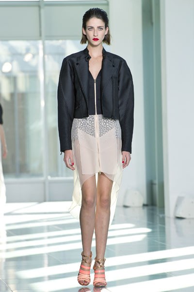 Antonio Berardi. Spring/Summer 2014. london Fashion Week ss 2014. [Photo by Ben A. Pruchnie/Getty Images]