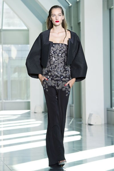 Antonio Berardi. Spring/Summer 2014. london Fashion Week ss 2014. [Photo by Ben A. Pruchnie/Getty Images]