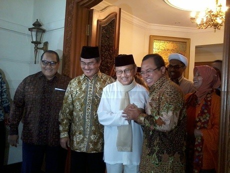 ICMI Sowan ke BJ Habibie Bahas Pemilu 2014