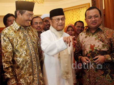 ICMI Temui BJ Habibie Bahas Pemilu 2014
