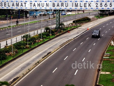 Libur Imlek, Jakarta Lengang