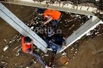 Sampah Menumpuk di Jembatan Kalibata
