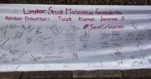 Hindari Kiamat Internet, Mahasiswa Desak Kasus IM2 Distop