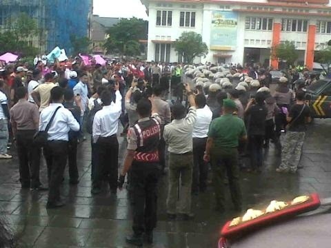 1.858 Personel Polres Jakbar Siap Amankan Pemilu 2014