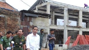 Puas, Jokowi Akan Jadikan Kampung Deret Petogogan Sebagai Percontohan