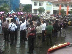 1.858 Personel Polres Jakbar Siap Amankan Pemilu 2014