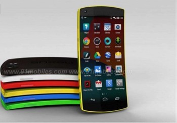     Adapun ukuran layar Nexus 6 dalam konsep ini adalah mengusung bentang 5,2 inch namun dengan resolusi masih full HD (1920x1080 pixel). (kredit foto: 91mobiles)