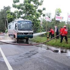 Bus Cendana Terbakar di Ponorogo, Penumpang Panik