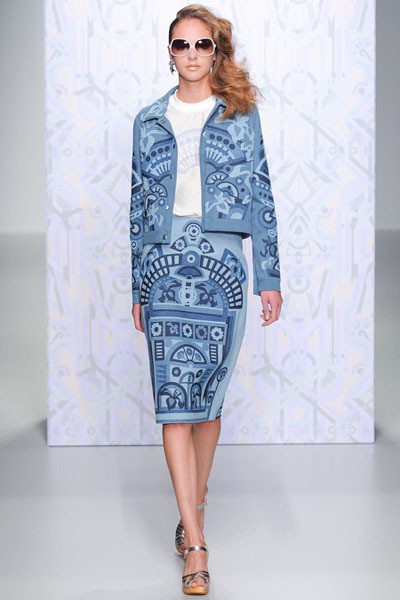 Holly Fulton, Spring/Summer 2014. (Photo by Stuart C. Wilson/Getty Images)