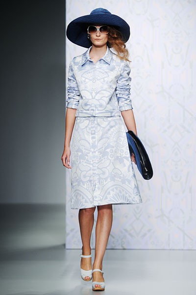 Holly Fulton, Spring/Summer 2014. (Photo by Stuart C. Wilson/Getty Images)