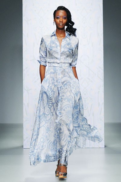 Holly Fulton, Spring/Summer 2014. (Photo by Stuart C. Wilson/Getty Images)