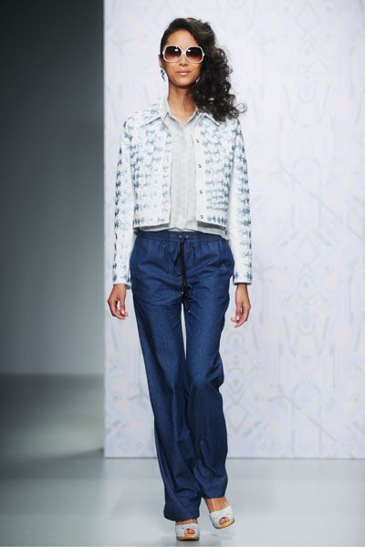 Holly Fulton, Spring/Summer 2014. (Photo by Stuart C. Wilson/Getty Images)