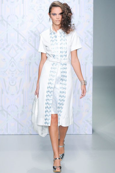 Holly Fulton, Spring/Summer 2014. (Photo by Stuart C. Wilson/Getty Images)