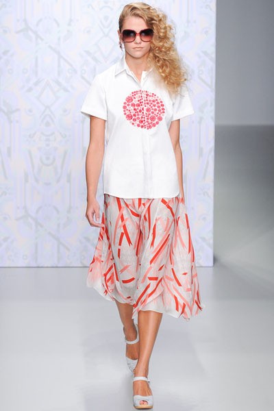 Holly Fulton, Spring/Summer 2014. (Photo by Stuart C. Wilson/Getty Images)