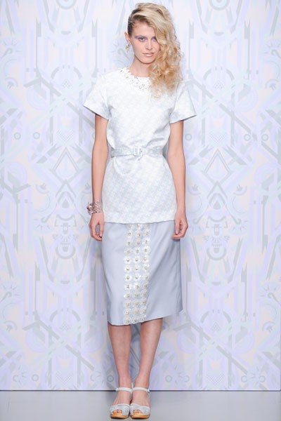 Holly Fulton, Spring/Summer 2014. (Photo by Stuart C. Wilson/Getty Images)