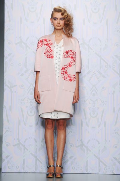 Holly Fulton, Spring/Summer 2014. (Photo by Stuart C. Wilson/Getty Images)