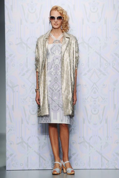 Holly Fulton, Spring/Summer 2014. (Photo by Stuart C. Wilson/Getty Images)