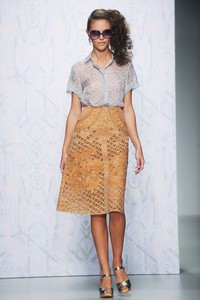 Holly Fulton, Spring/Summer 2014. (Photo by Stuart C. Wilson/Getty Images)