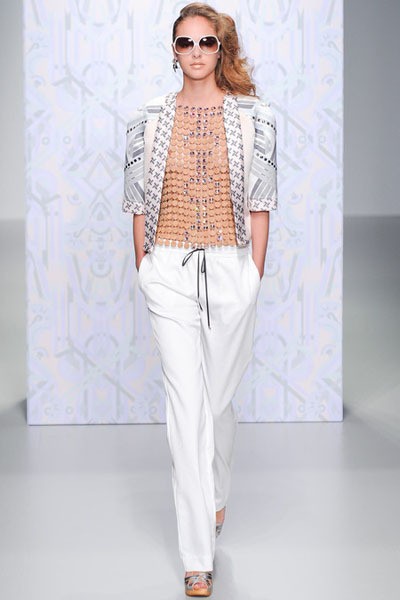 Holly Fulton, Spring/Summer 2014. (Photo by Stuart C. Wilson/Getty Images)