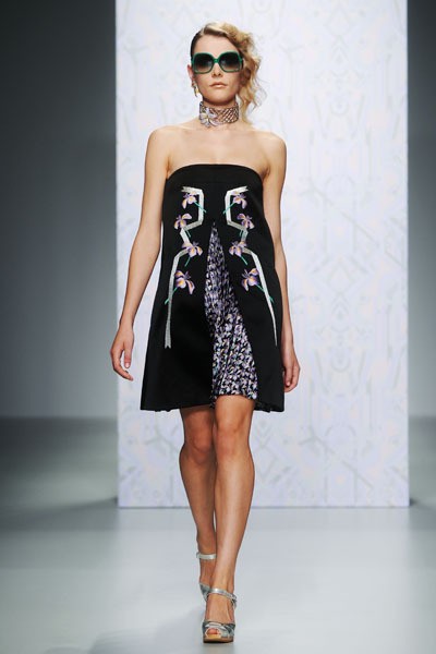 Holly Fulton, Spring/Summer 2014. (Photo by Stuart C. Wilson/Getty Images)