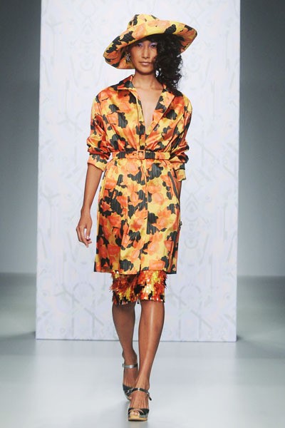 Holly Fulton, Spring/Summer 2014. (Photo by Stuart C. Wilson/Getty Images)