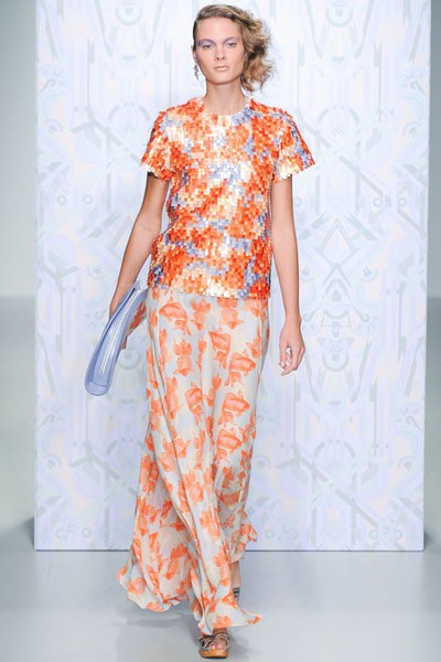 Holly Fulton, Spring/Summer 2014. (Photo by Stuart C. Wilson/Getty Images)