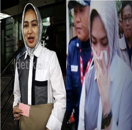 Airin Masih Tak Mau Bicara Soal Tangisnya Usai Jenguk Wawan