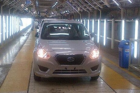 Datsun Go Mulai Diproduksi